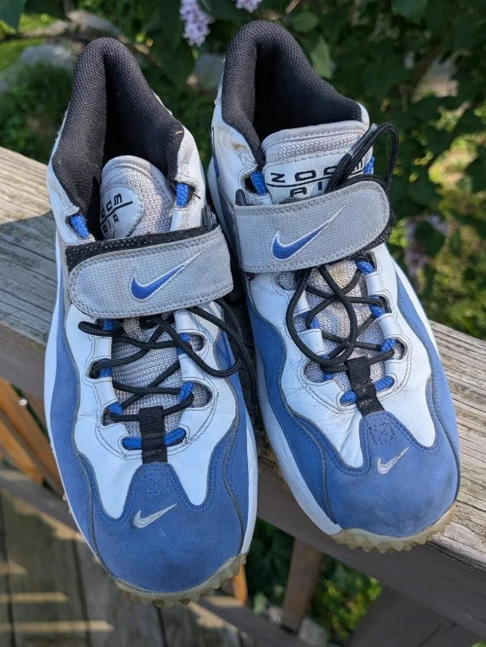 Nike Air Zoom Turf Barry Sanders Blue White 315099-141